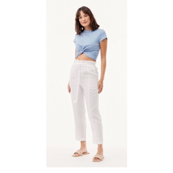 Bella Dahl Seamed Straight Leg Trousers. - Picture 1 of 6